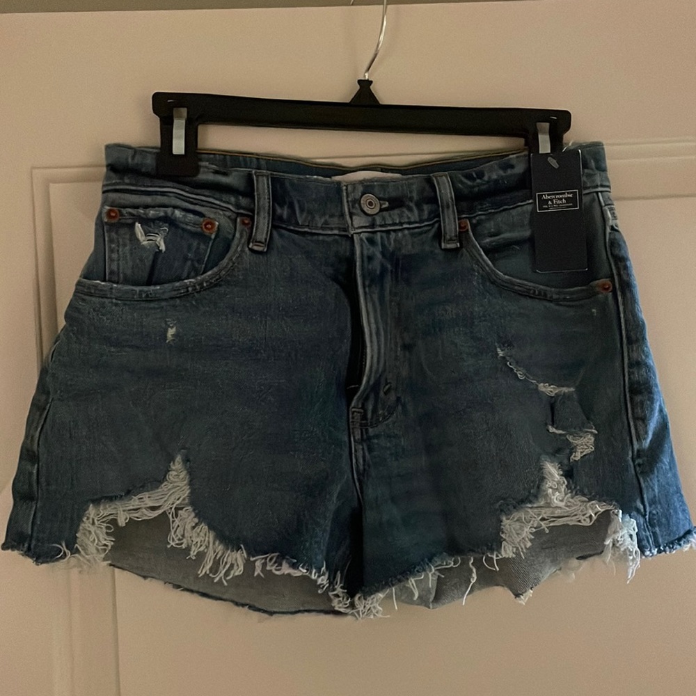 A&F Jean shorts.